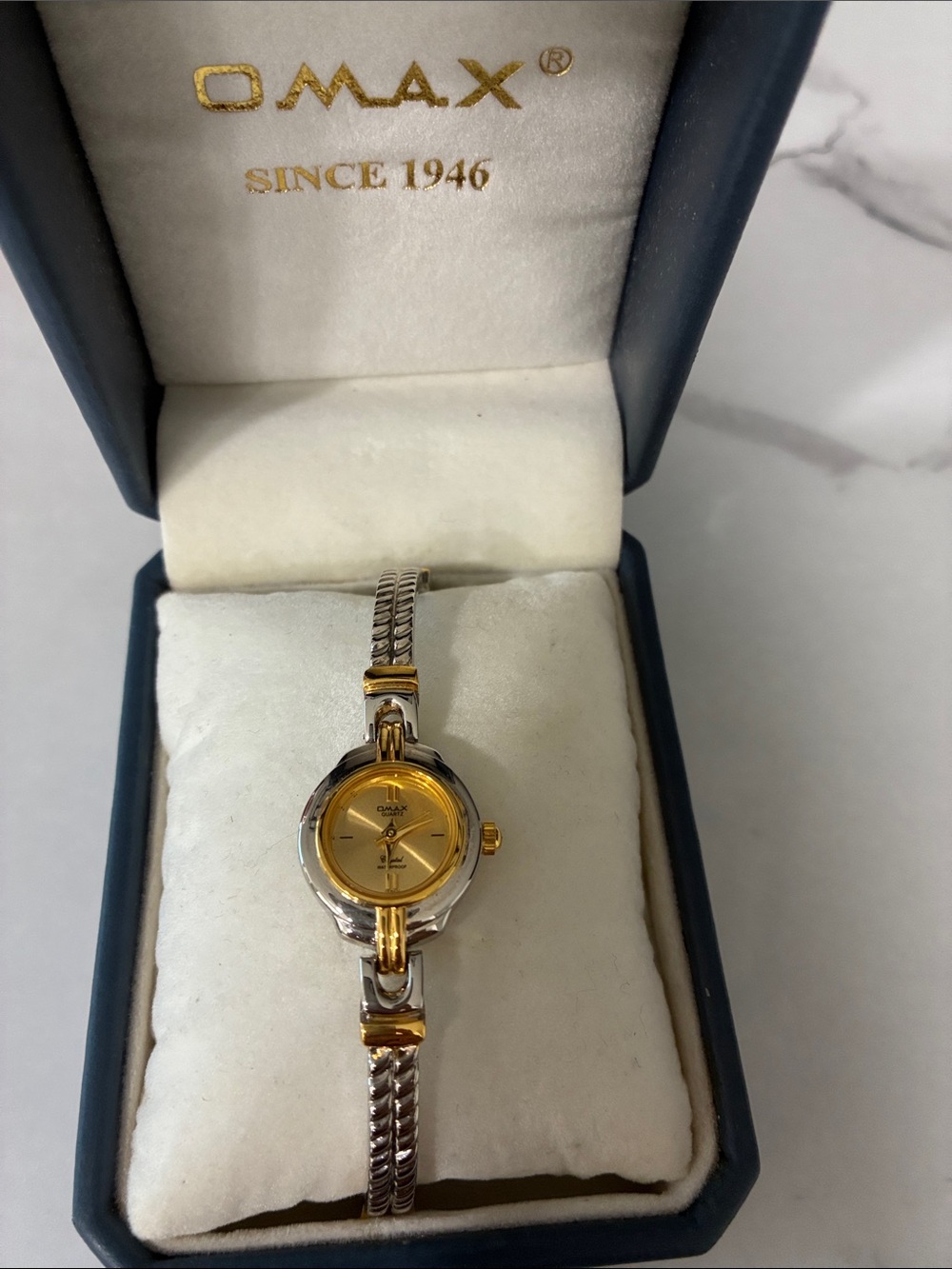 Women's Two-Tone Gold Dial Bracelet Watch - Gold/Silver